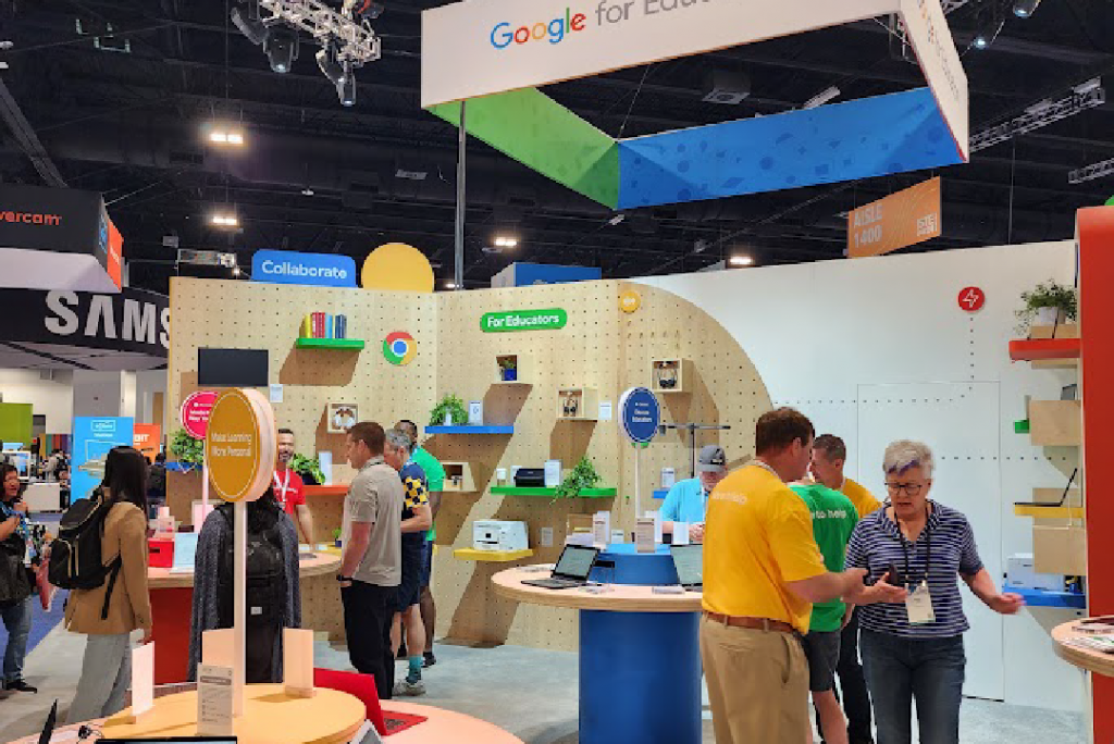 Stand de Google en ISTE